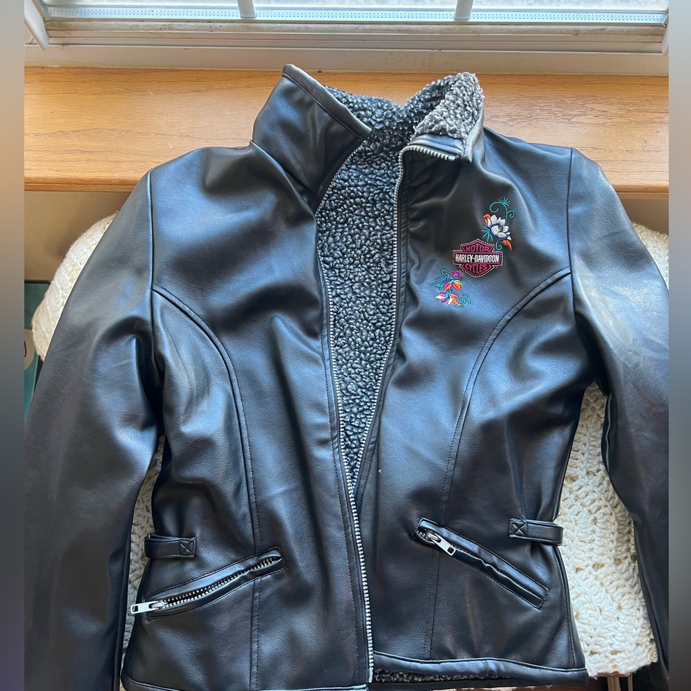 Harley Davidson Leather Riding Jacket